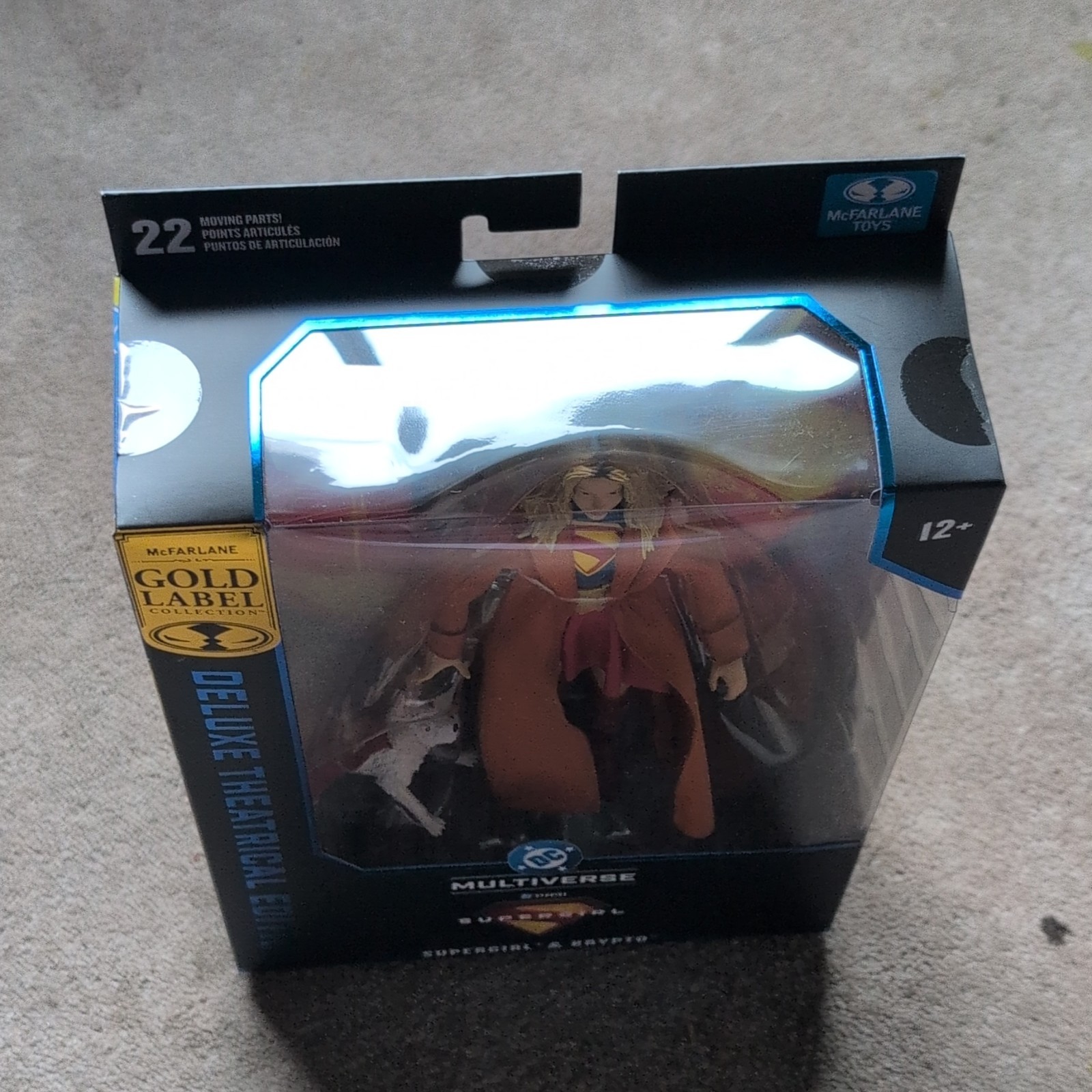 McFarlane DC Multiverse Gold Label Supergirl & Krypto Walmart exclusive