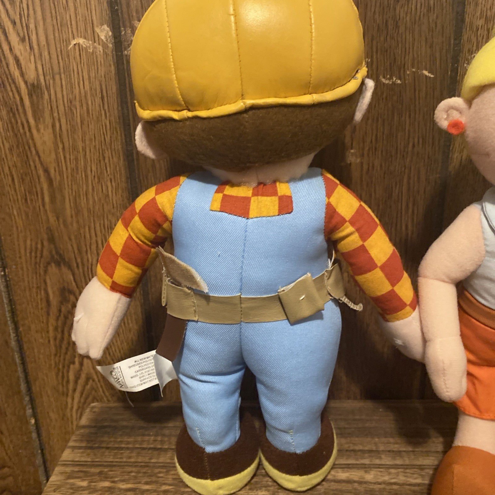 None The Builder And Wendy Plushies Set 11” 2004
