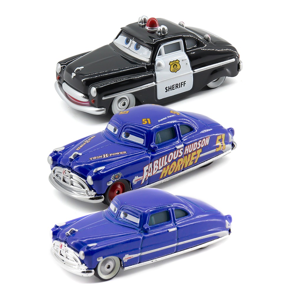 Disney Pixar Cars Diecast Vehicles Radiator Springs – McQueen Mater Sally King