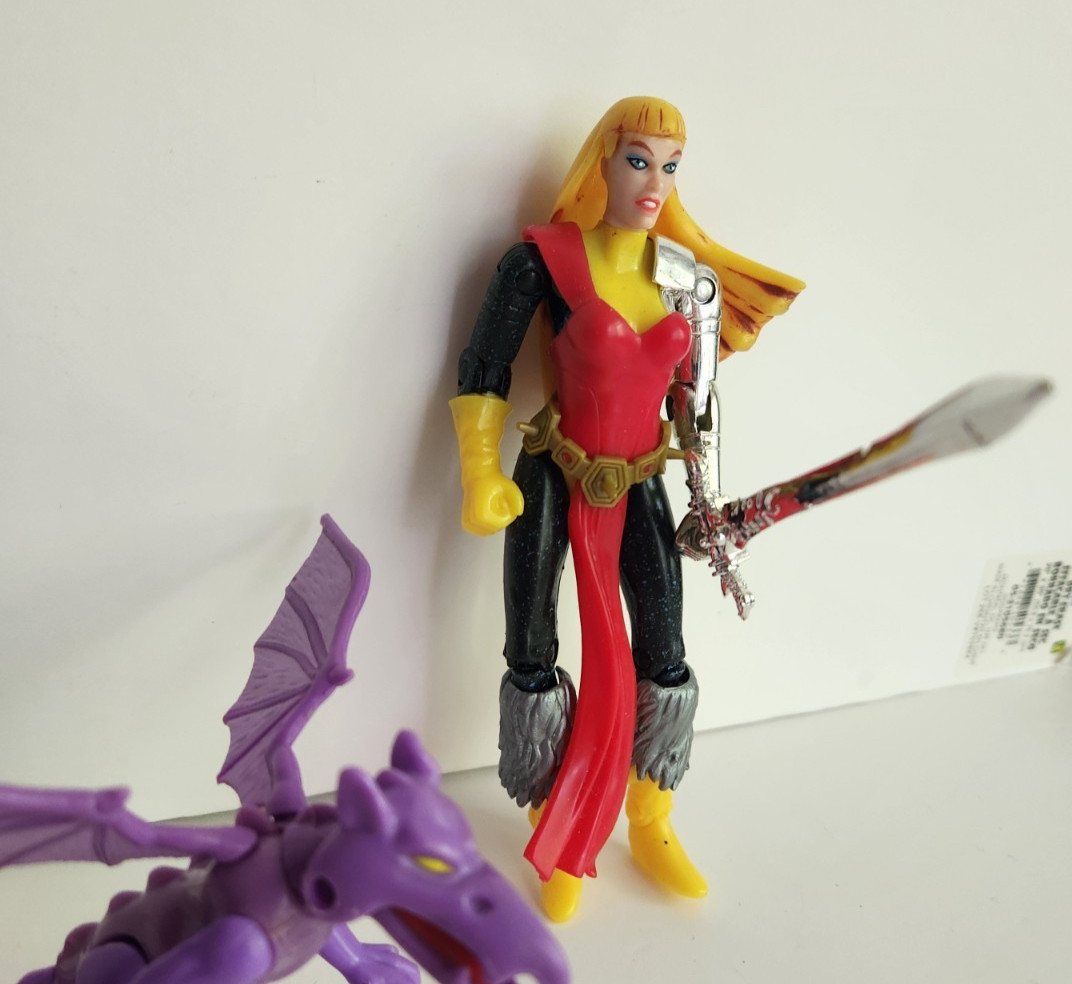 X-Men The New Mutants MAGIK Dragon Weapon Accessories Action Figure Toy