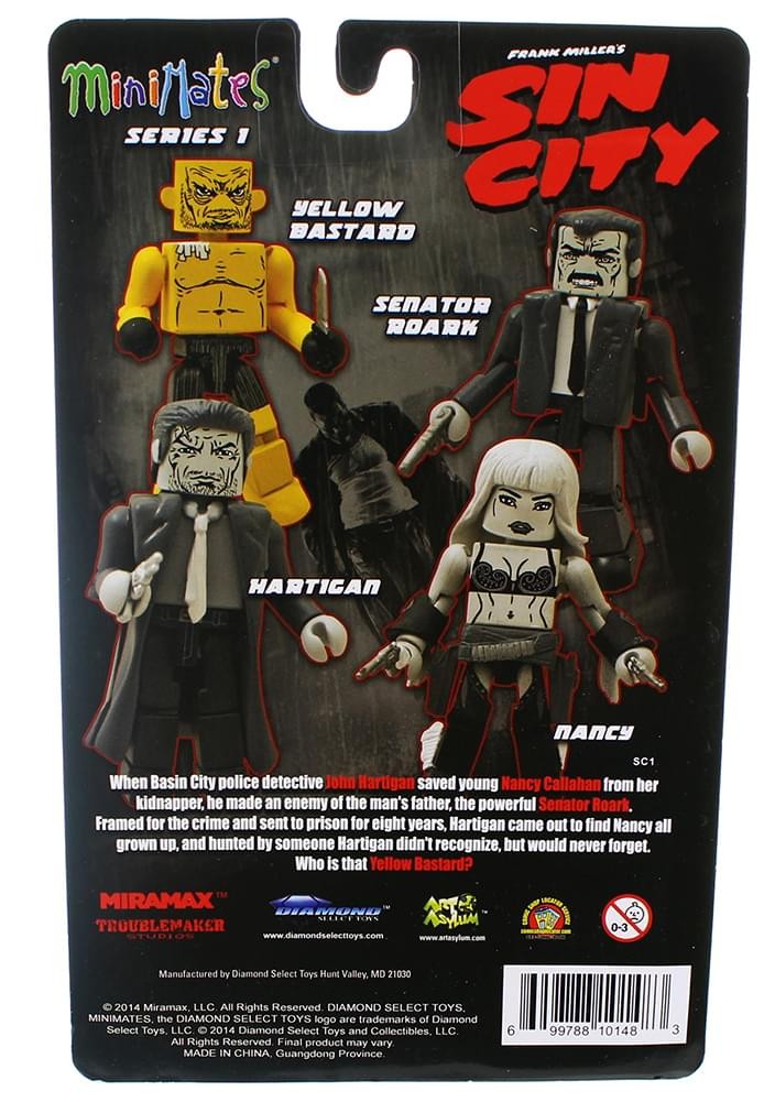 Diamond Select Minimates Sin City Series 1 Action Figure Box Set