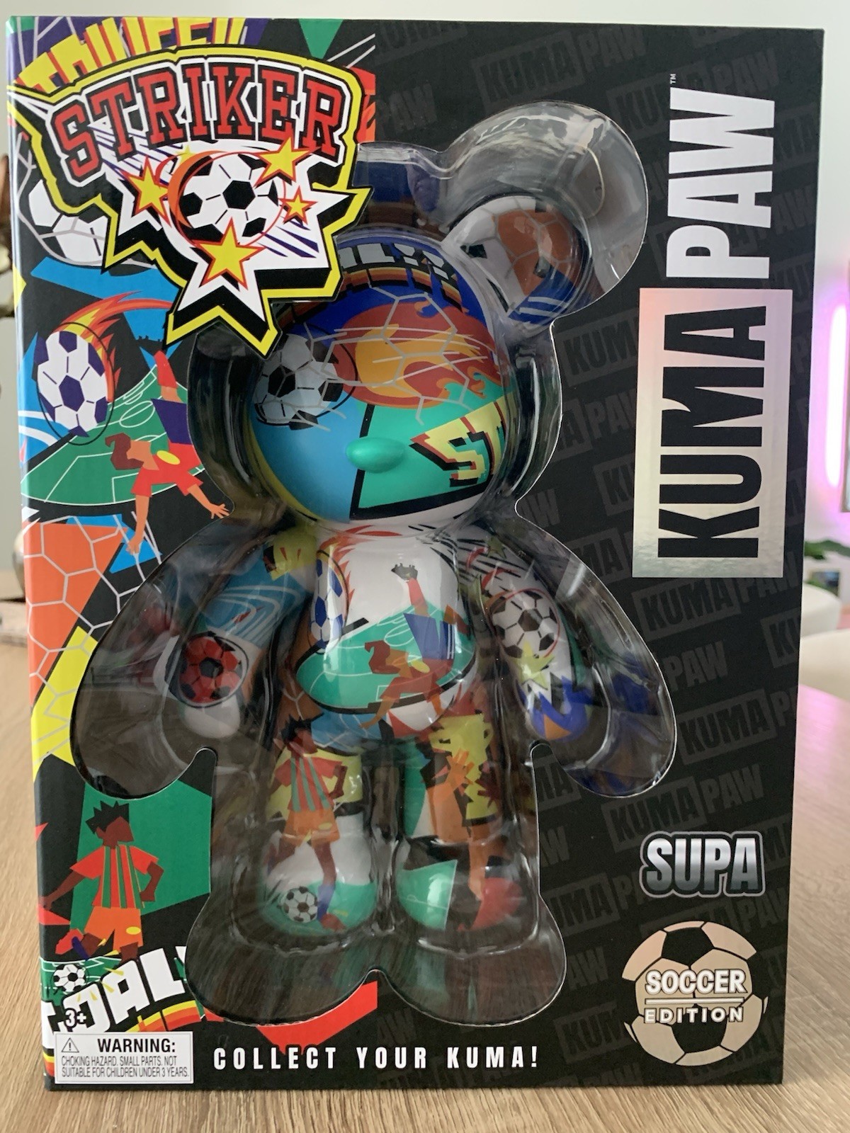 SUPA KUMA PAW 9.5 INCH STRIKER SOCCER EDITION,