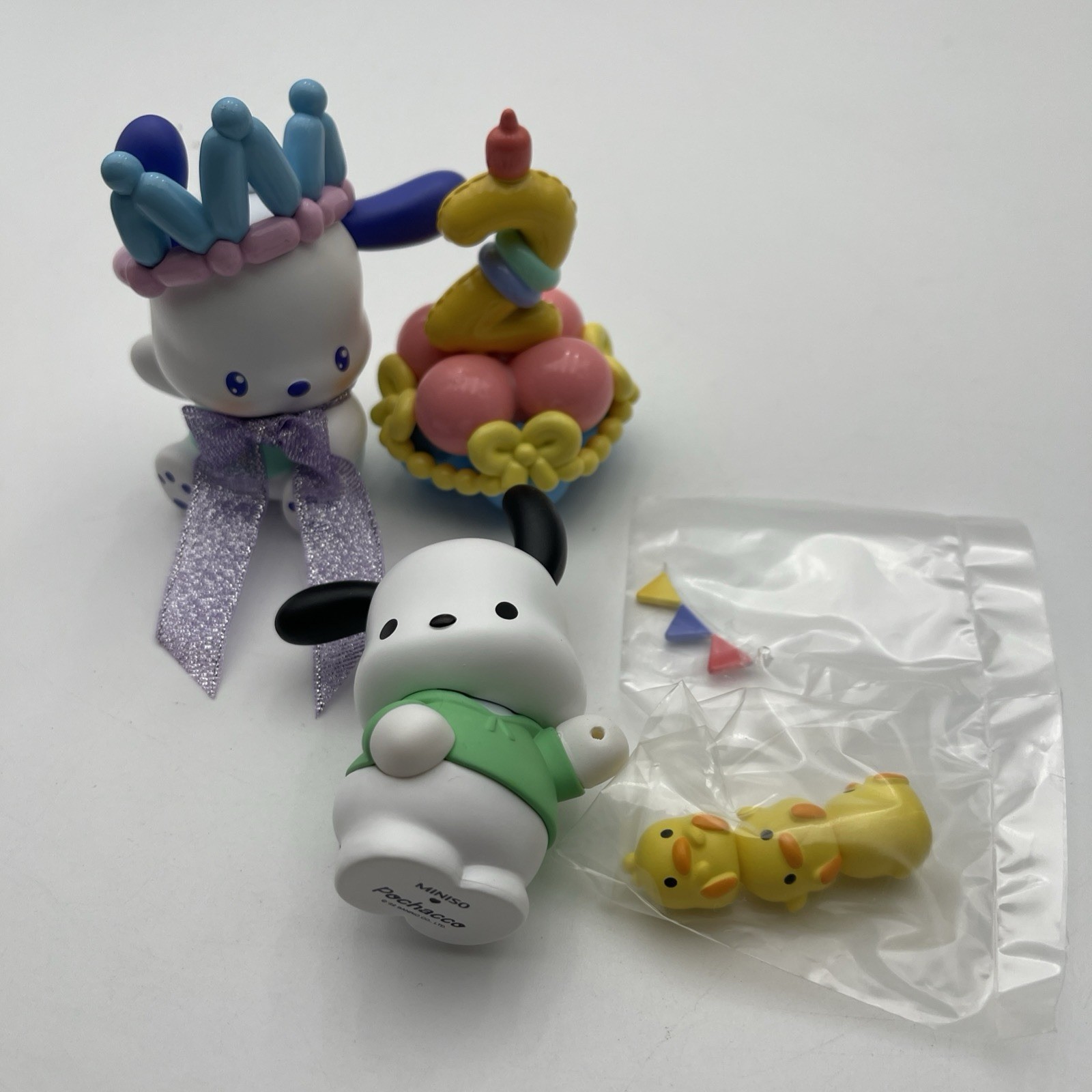Miniso Pochacco School is Fun Blind Box: Back to School And Birthday, Lot Of 2