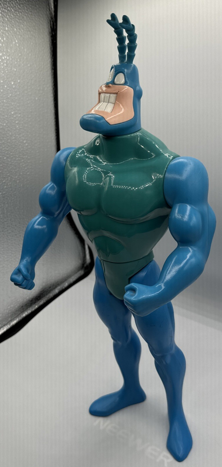 The Tick ‘Bounding Tick’ Talking Action Figure – Bandai 1994 Fox Kids 16” Tested