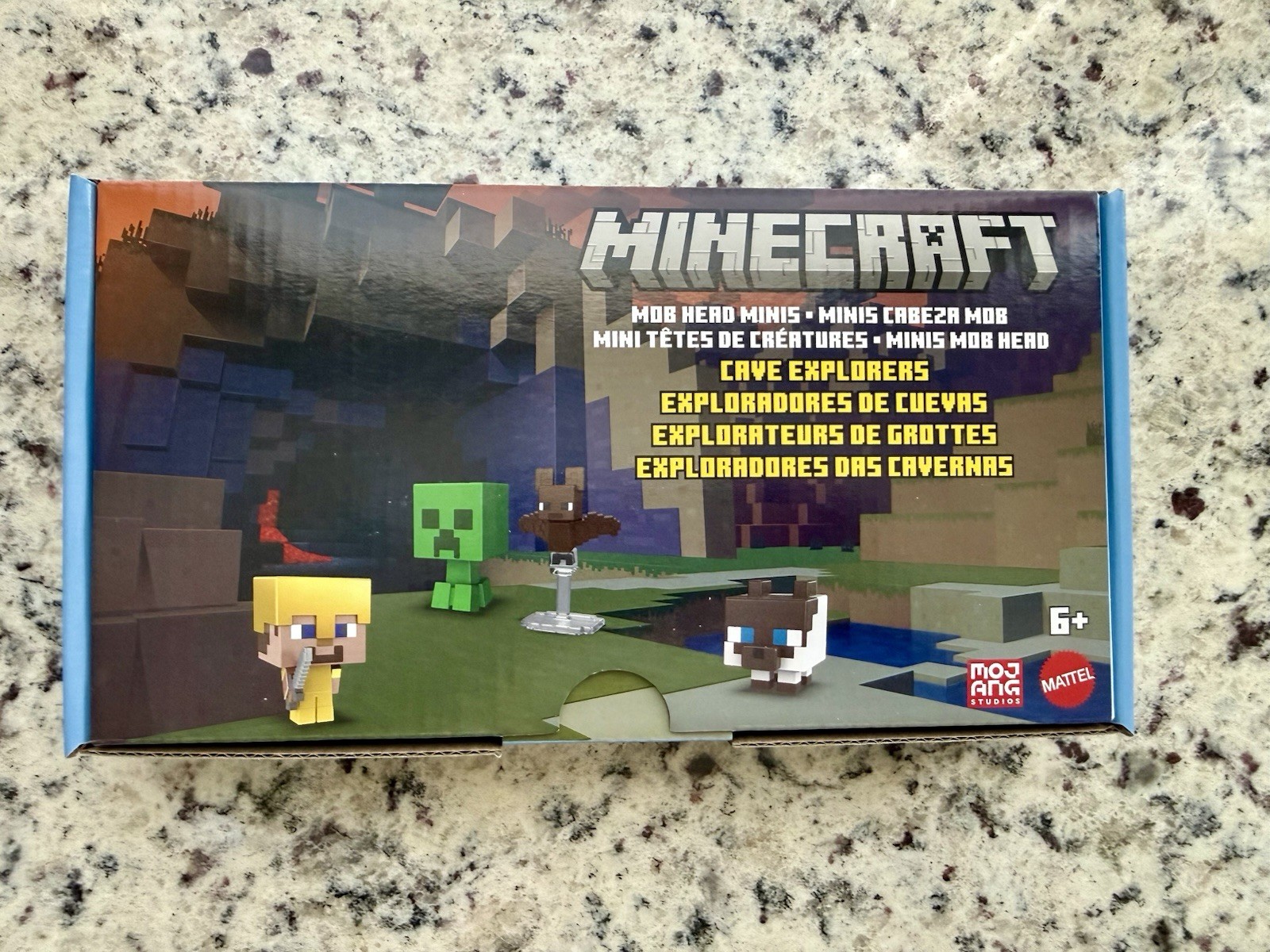 🔥New Hard To Find Minecraft Mob Head Minis Cave Explorer Pack Don’t Miss Out🔥