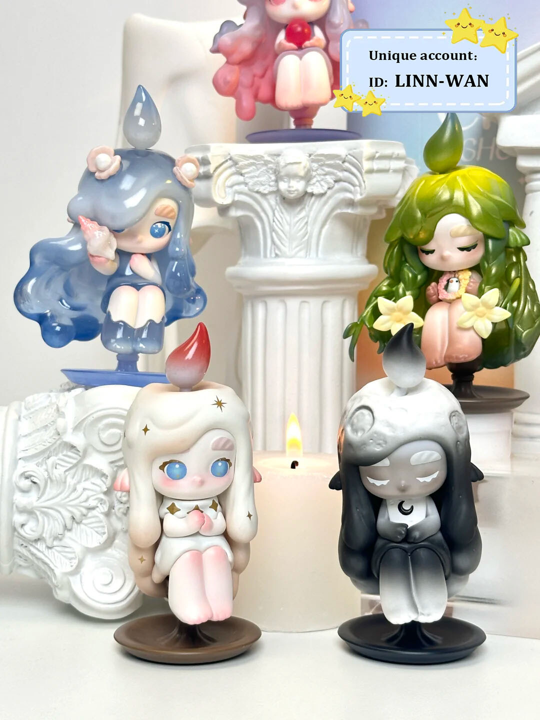 Authentic Chaka Light Sprite Series Blind Box Confirmed Figures Art Toy Gift