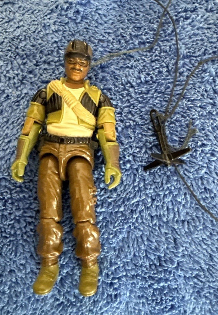 Alpine V1 G.I. Joe 1985 Hasbro Vintage Action Figure With Hook. New O Ring