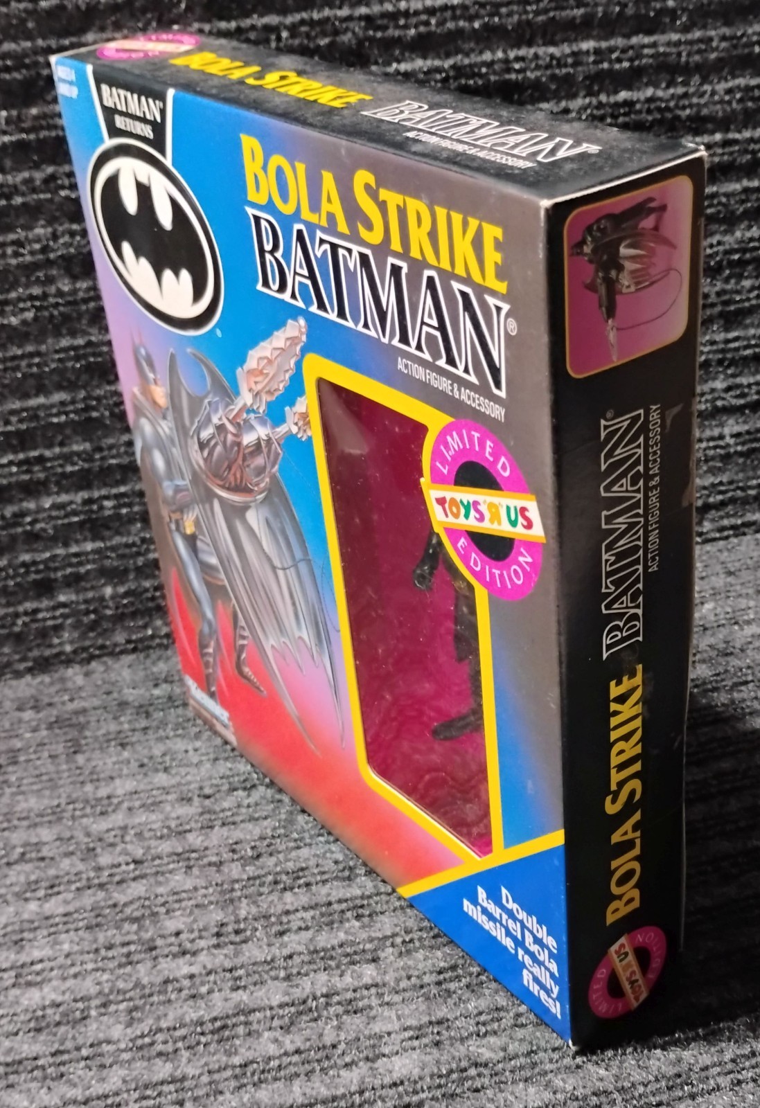 Kenner Batman Returns Bola Strike Batman TRU Limited Edition Boxed 1991
