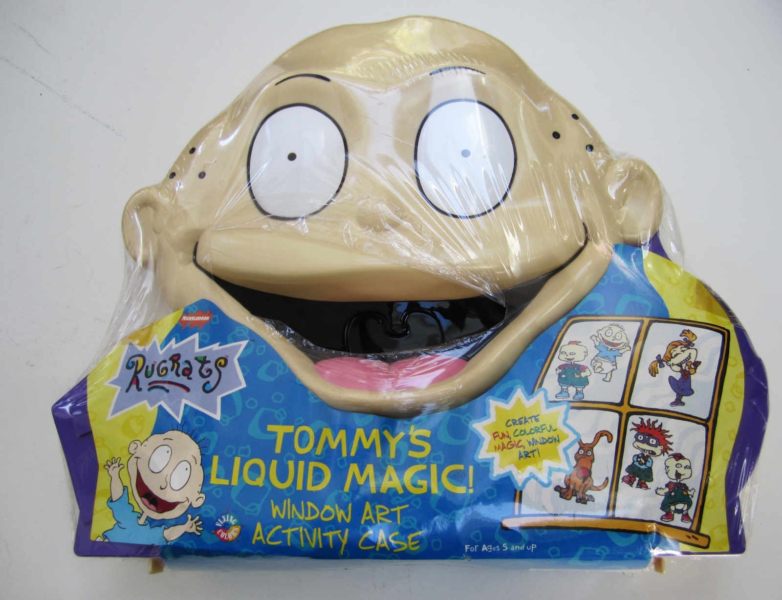 Rugrats Tommy&rsquo;s Liquid Magic Window Art Activity Case NEW Sealed 1997 Vintage