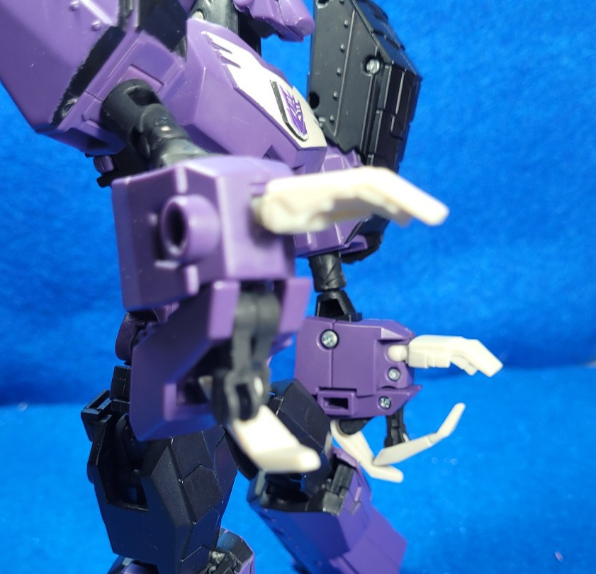 Transformers Animated Voyager Class Shockwave Purple Variant Hasbro /Tomy 2008