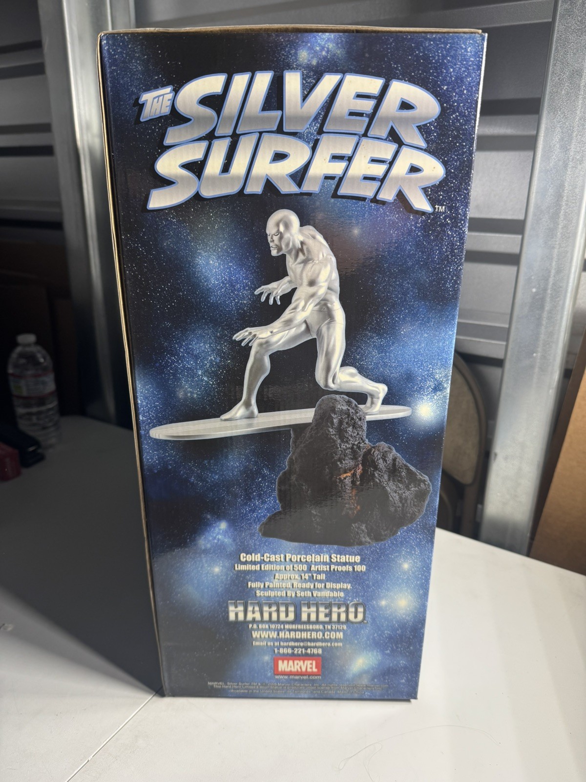 SILVER SURFER Statue HARD HERO MARVEL ( SEE DESCRIPTION :).