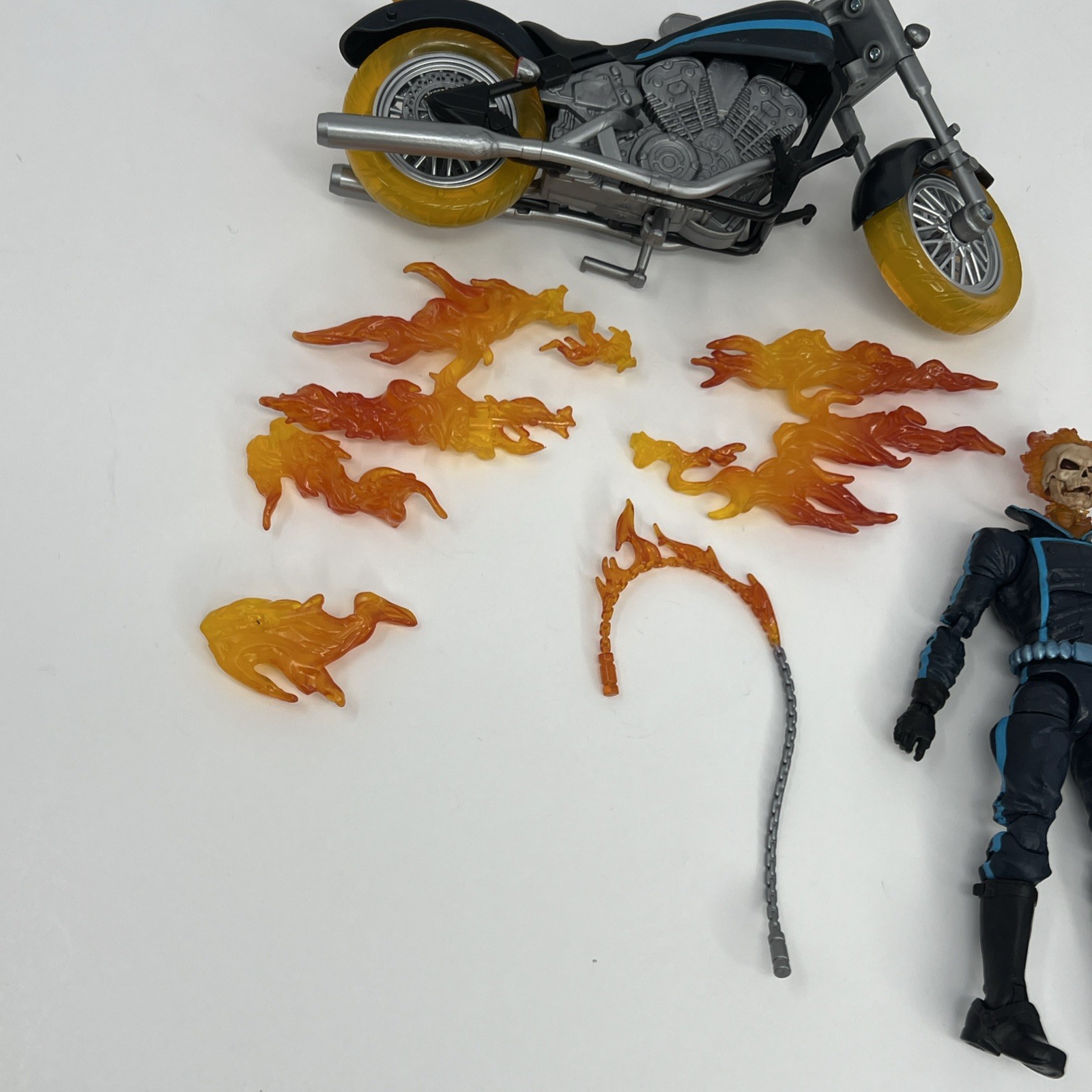 Marvel Legends Ghost Rider Ultimate Riders Johnny Blaze W/ Motorcycle Complete