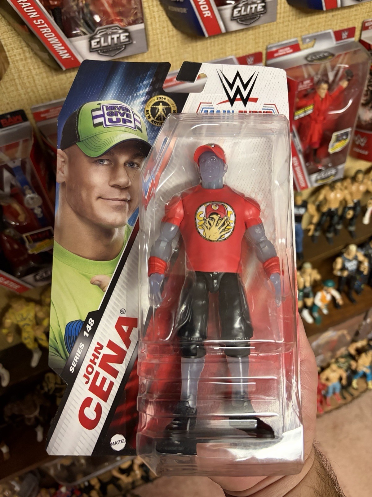 Wwe Mattel Main Event Series 148 Invisible John Cena Basic Action Figure
