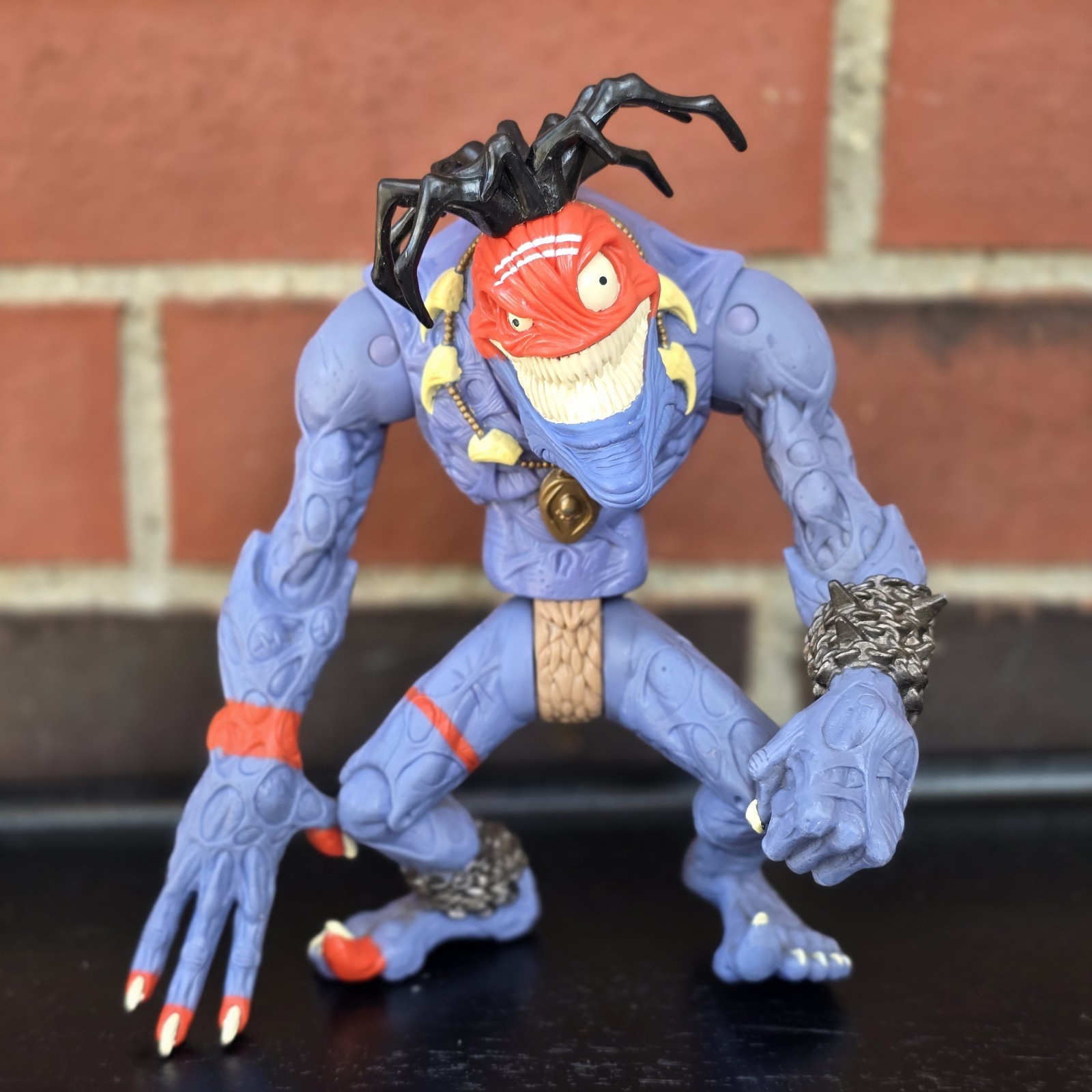 1998 Hasbro Small Soldiers INSANIAC Gorgonite 7&Prime; Figure Excellent Shape