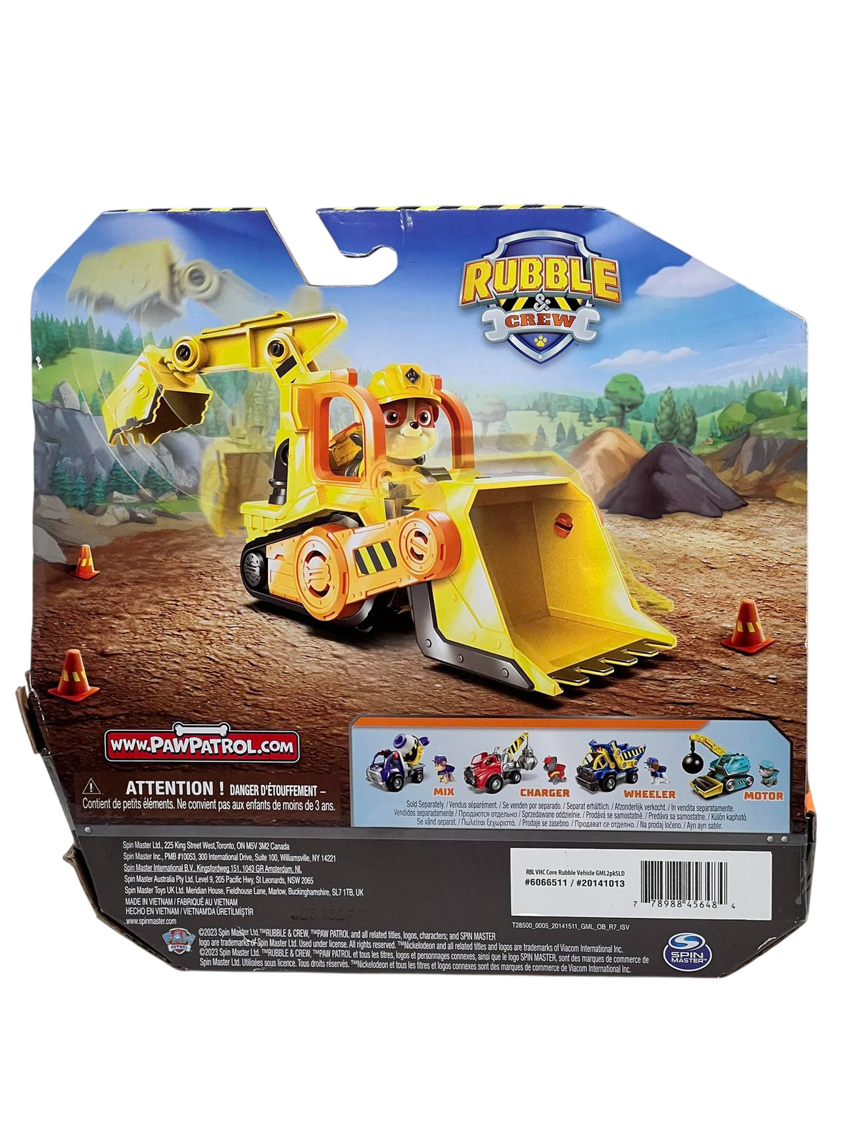 RUBBLE & CREW – Collectable Paw Patrol Car Figurine – +3 Years