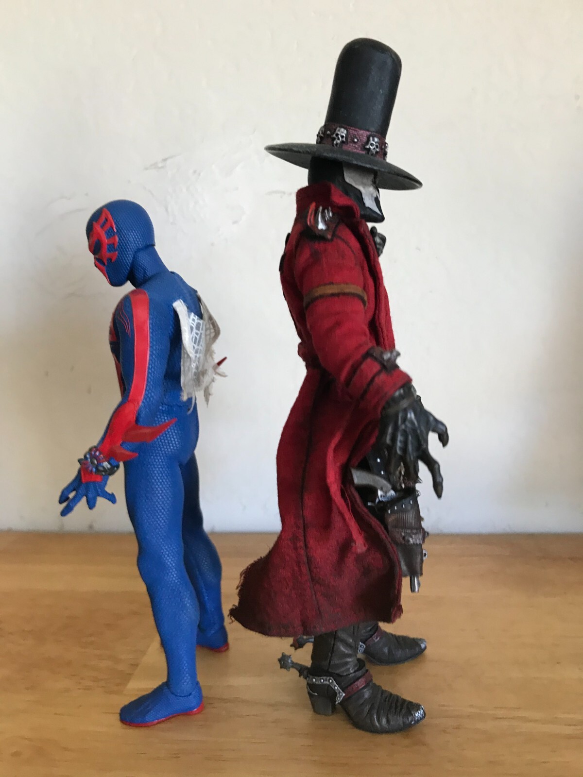 Custom Mezco 1/12 Gunslinger Spawn, i119 Mcfarlane, Rumble Society