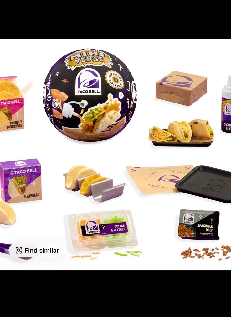 Miniverse Make It Mini TACO BELL Special Edition Capsule MGA PRE-SALE