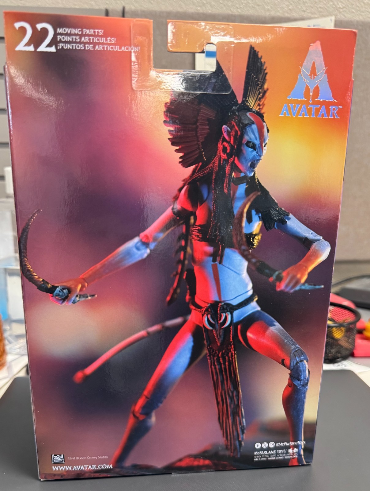 Varang Mangkwan – Avatar Fire and Ash McFarlane 7&Prime; Fig, Collector Edition