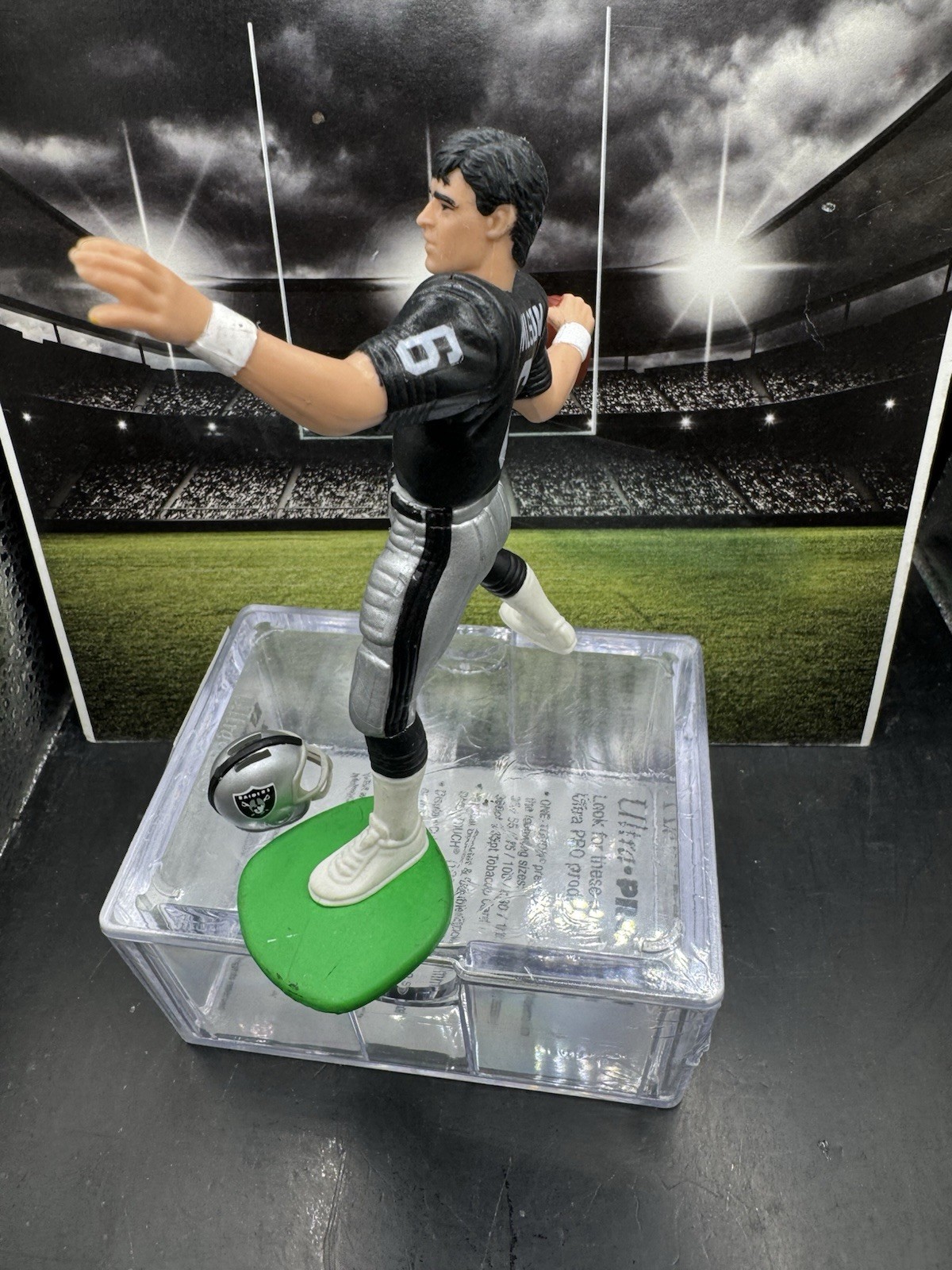kenner starting lineup custom Marc Wilson Raiders 88