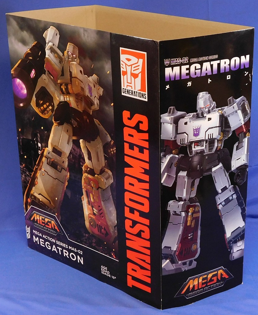 TRANSFORMERS MEGA ACTION SERIES MEGATRON MAS-02 TOYS-ALLIANCE COMPLETE WITH BOX