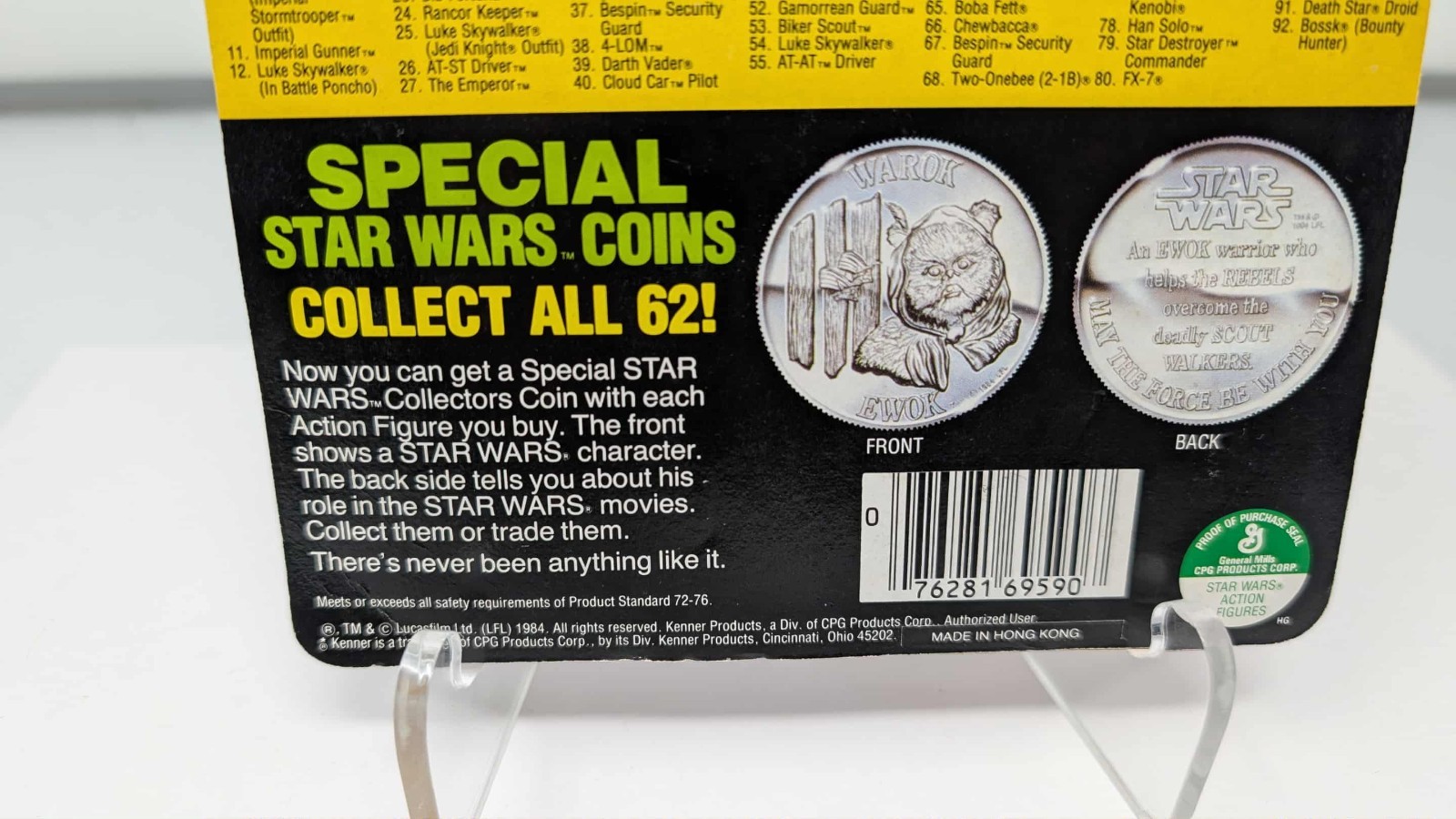 1985 Star Wars POTF Luke Skywalker Stromtrooper (See Photos)
