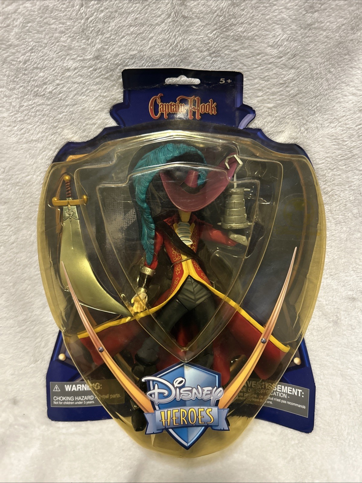 Disney Store Disney Heroes Captain Hook Figure NIB SEALED