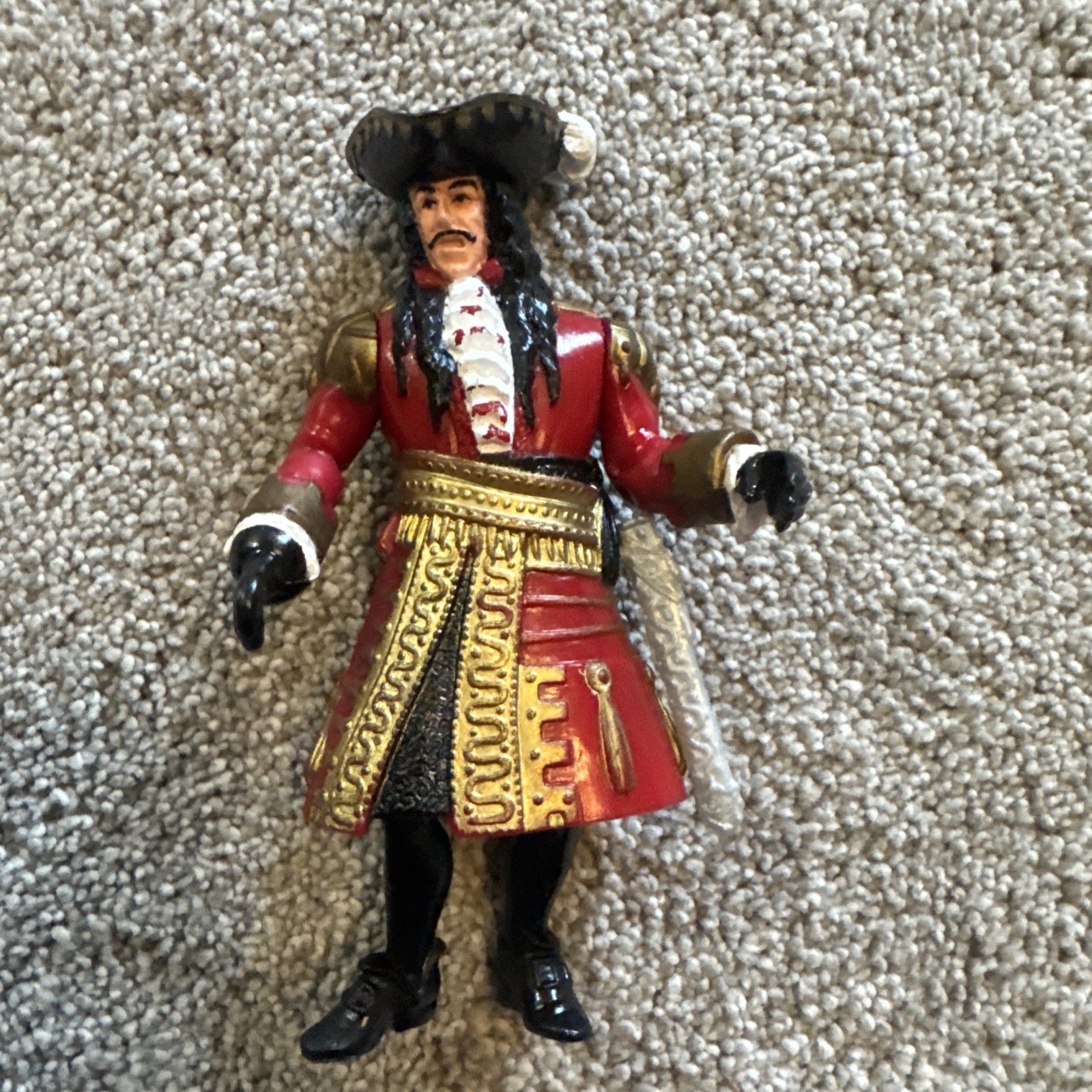 VINTAGE 1991 MATTEL CAPTAIN HOOK Peter Pan 90s Movie