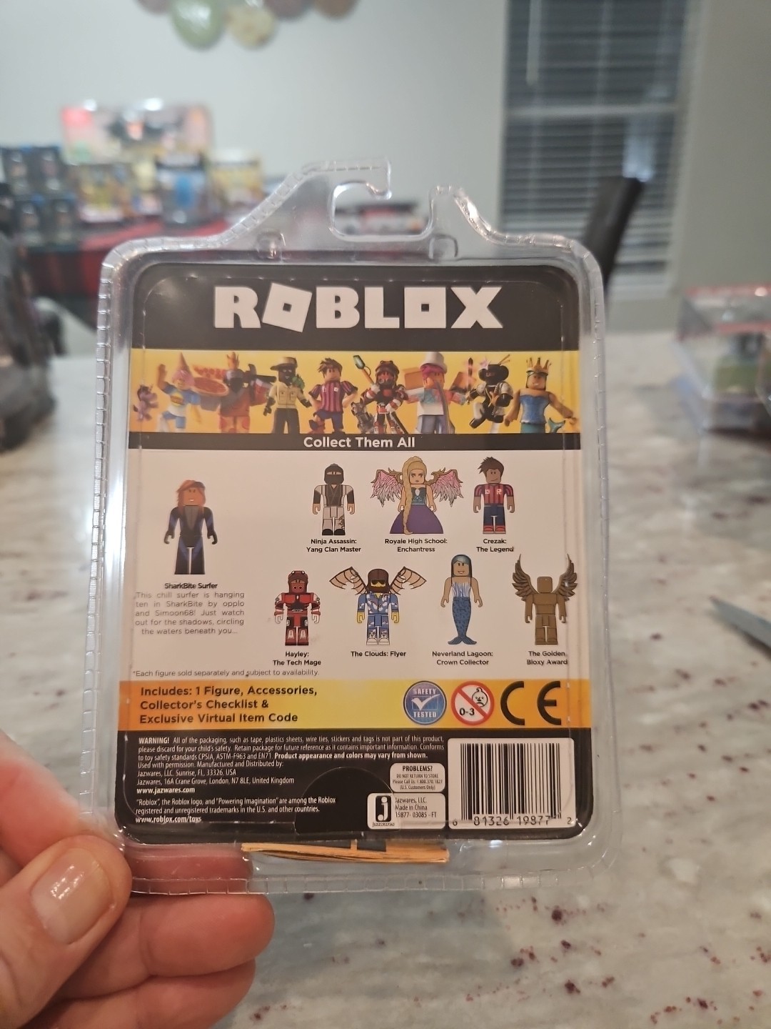 NEW Roblox SharkBite Surfer Figure No Code Included