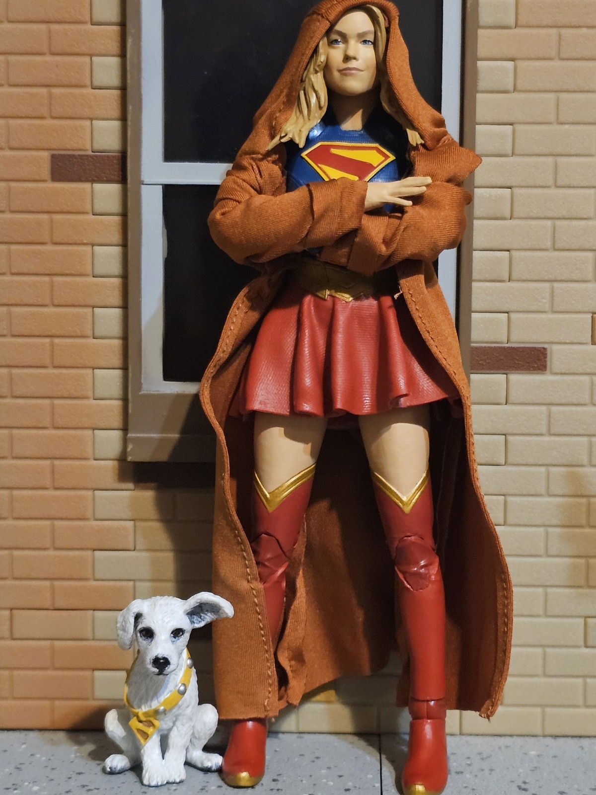 Custom Accessories For Mcfarlane Supergirl 2026 Movie Krypto Milly Alcock