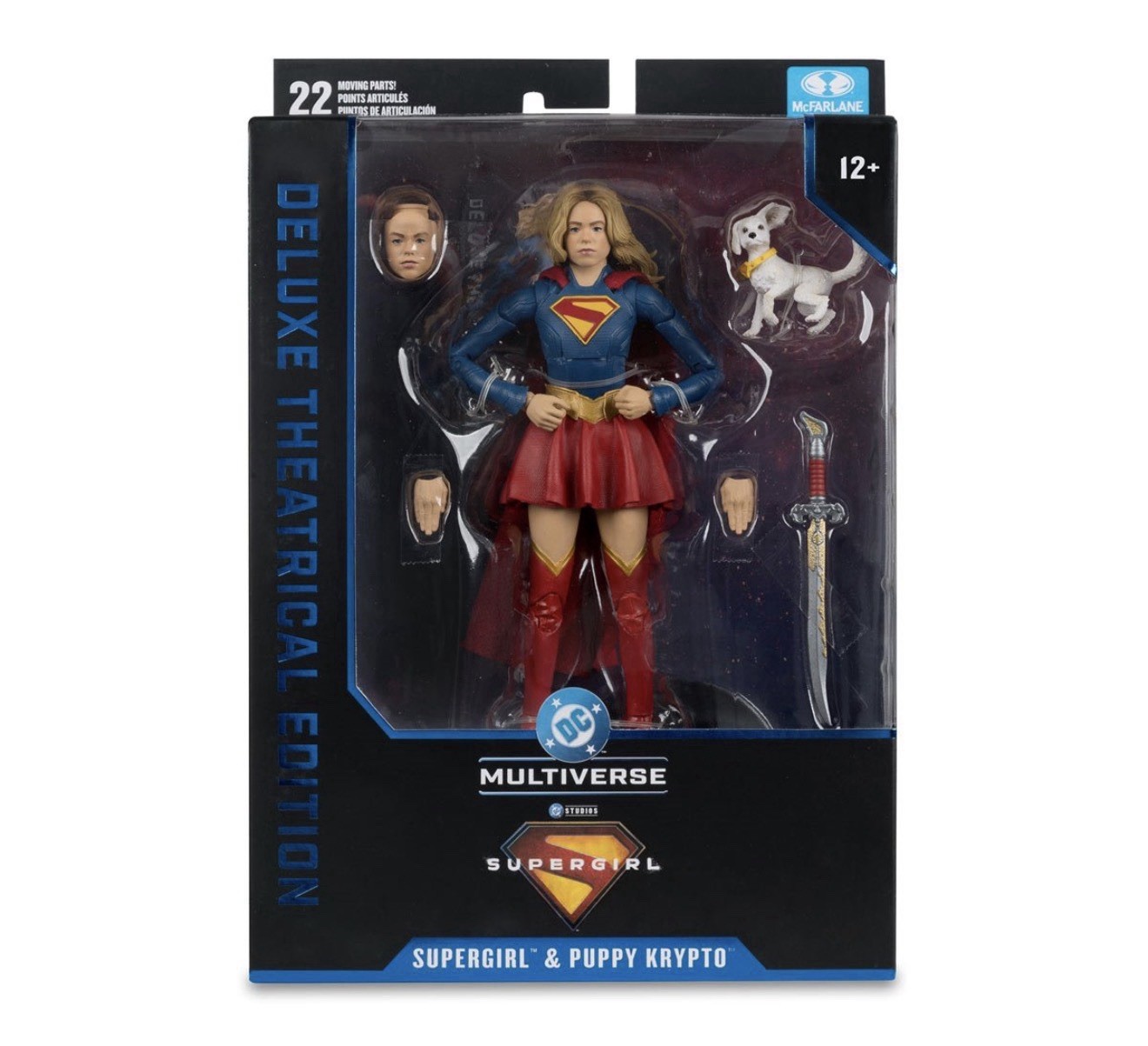 McFarlane Supergirl W/ Krypto DC Multiverse Deluxe Theatrical Edition Figure