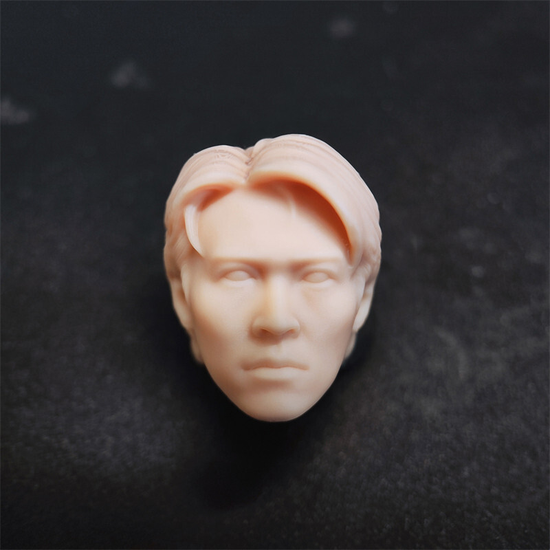 1/12 Scale Back To School Stephen Chow Head Sculpt Unpainted Fit 6&Prime; ML Figure