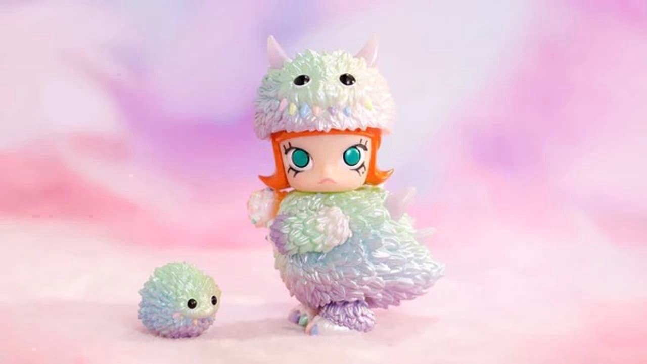 Pop Mary Erosion Molly Costume Monster Fluffy Molly Sealed Bag