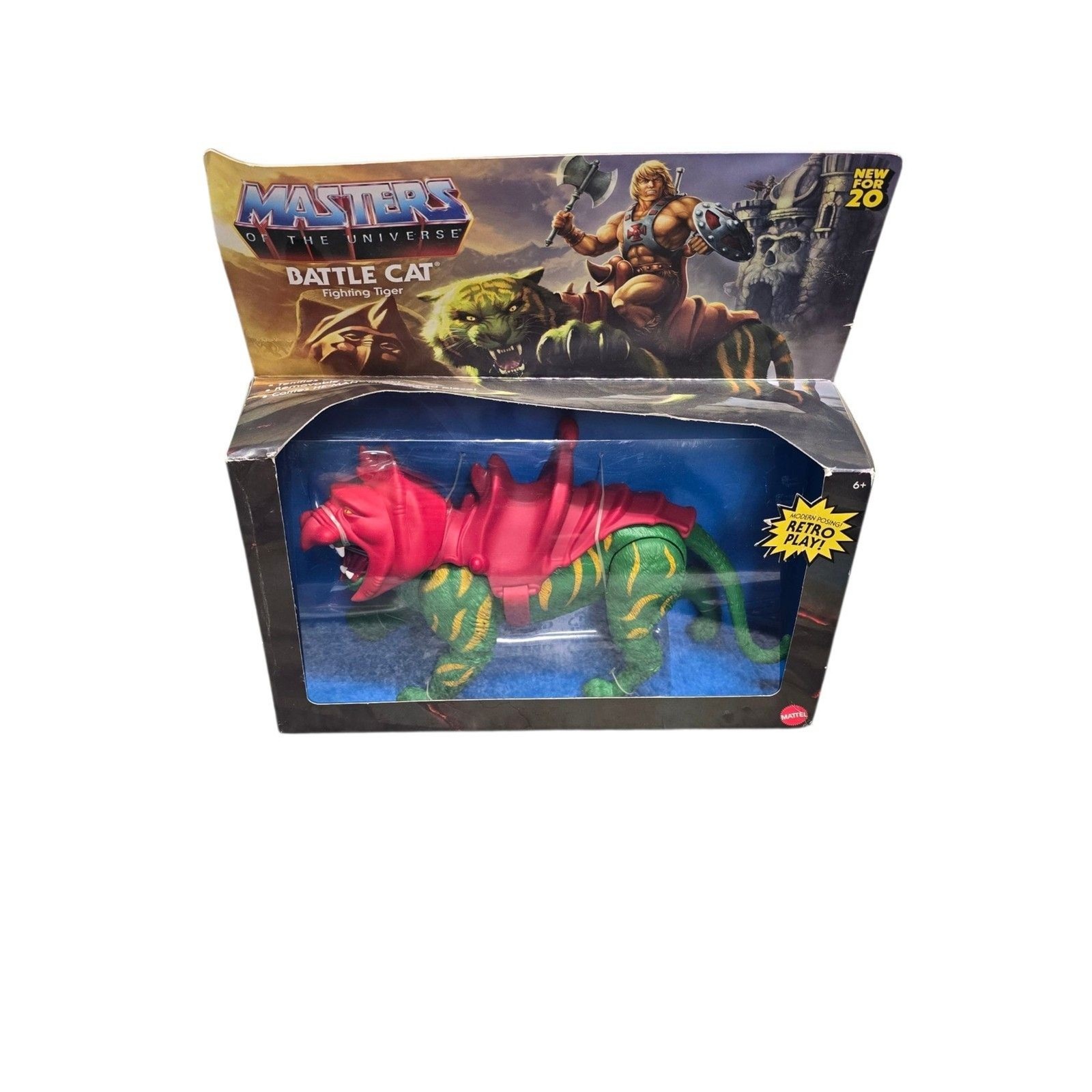 Mattel Masters of the Universe Origins Battle Cat Fighting Tiger (He-Man, MOTU)