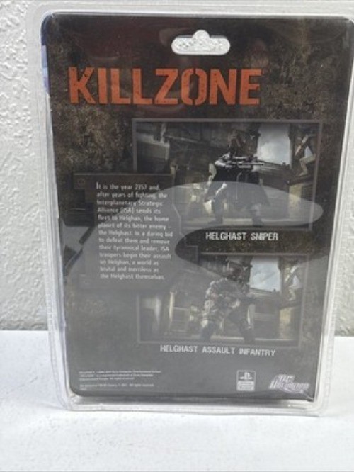 Killzone Helghast Sniper 6” Action Figure 2011 DC Unlimited Toys PlayStation