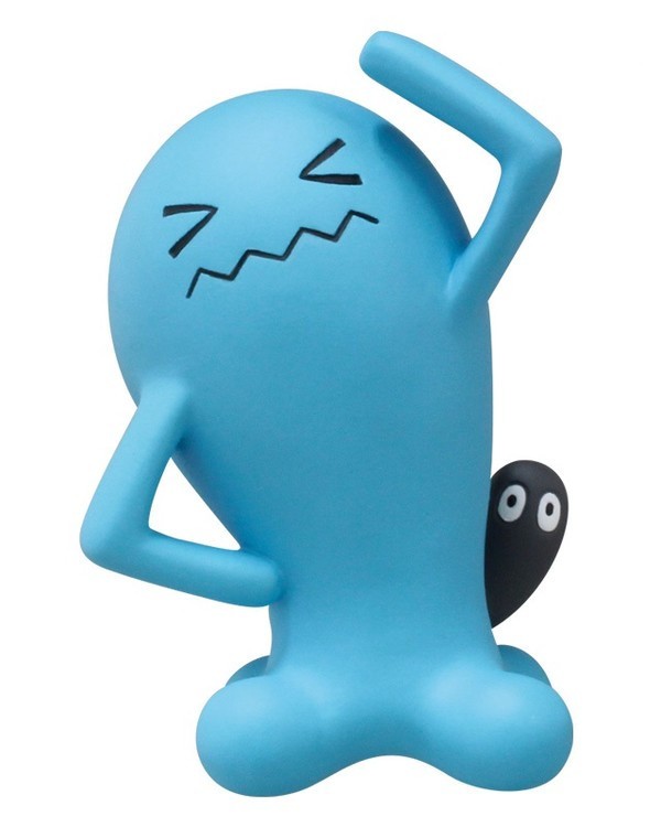 Pokemon Narande Taisou Mascot: Wobbuffet 1.8&Prime; Inch Tall Figure
