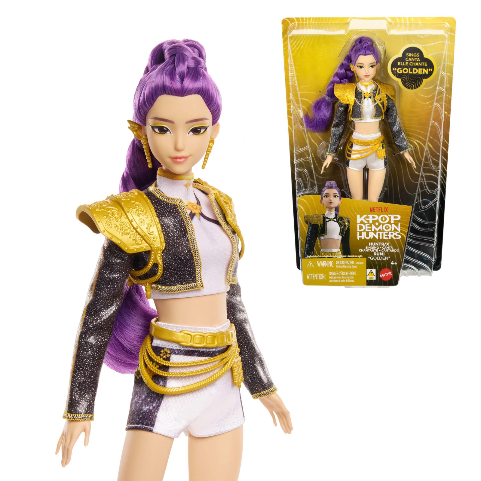 KPop Demon Hunters HUNTR/X “Golden” Singing Dolls ALL THREE – Pre-Order 6/25