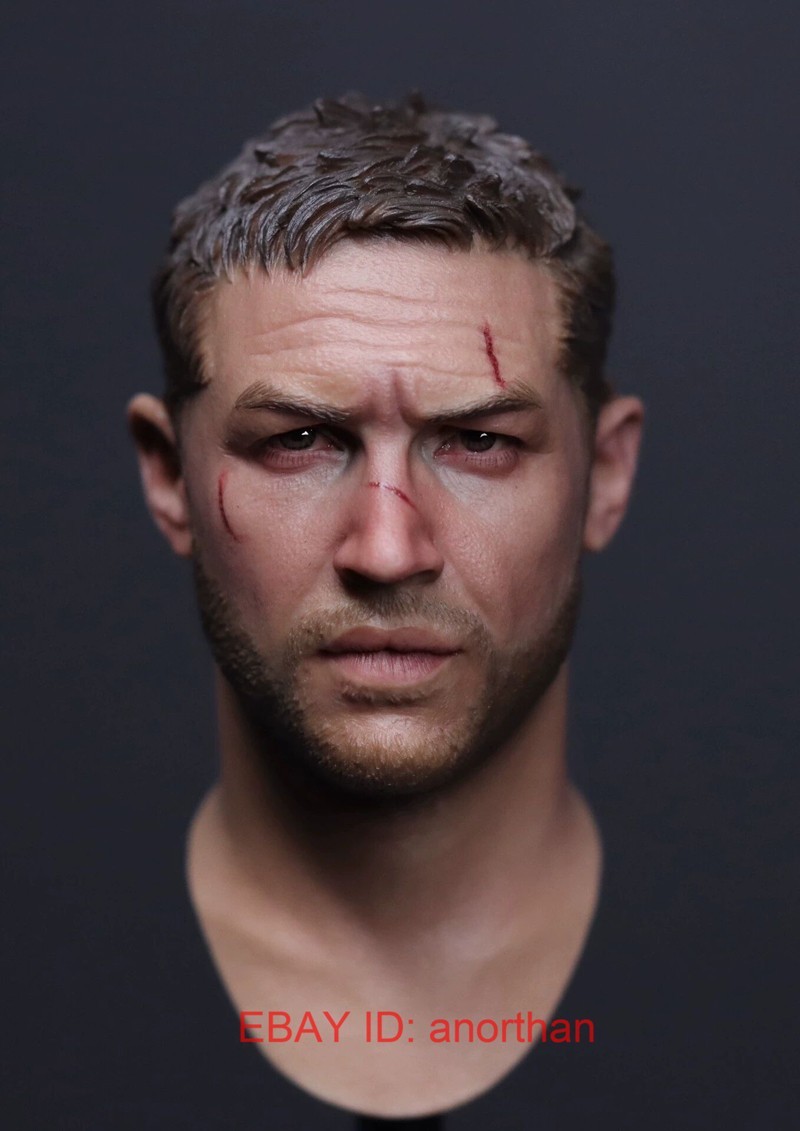 Custom Tom Hardy Battle Damage Ver. 1/6 Action Figure Head Sculpt Accessories