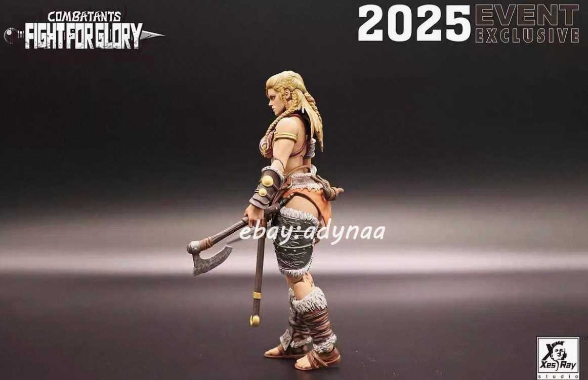 Xesray Studio Fight for Glory Combatants Exclusive Gold Hildr 1/12 Action Figure