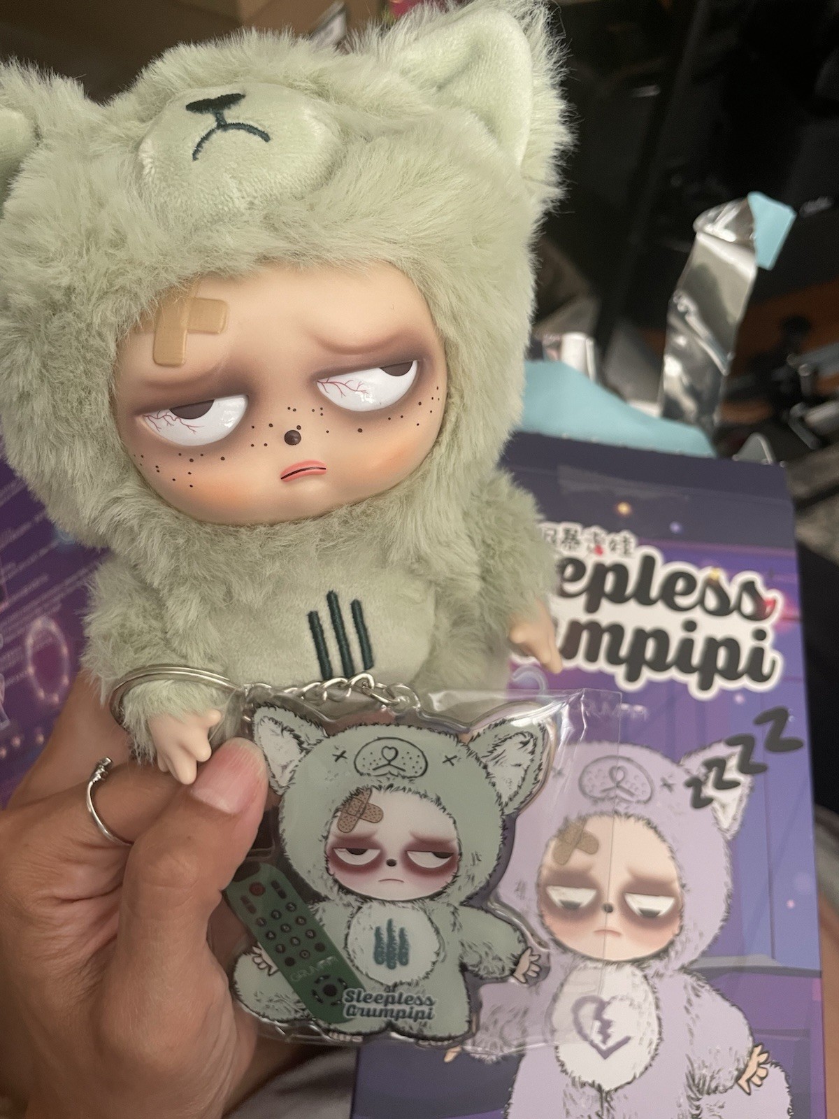 Sleepless Grumpipi Plush Series Green