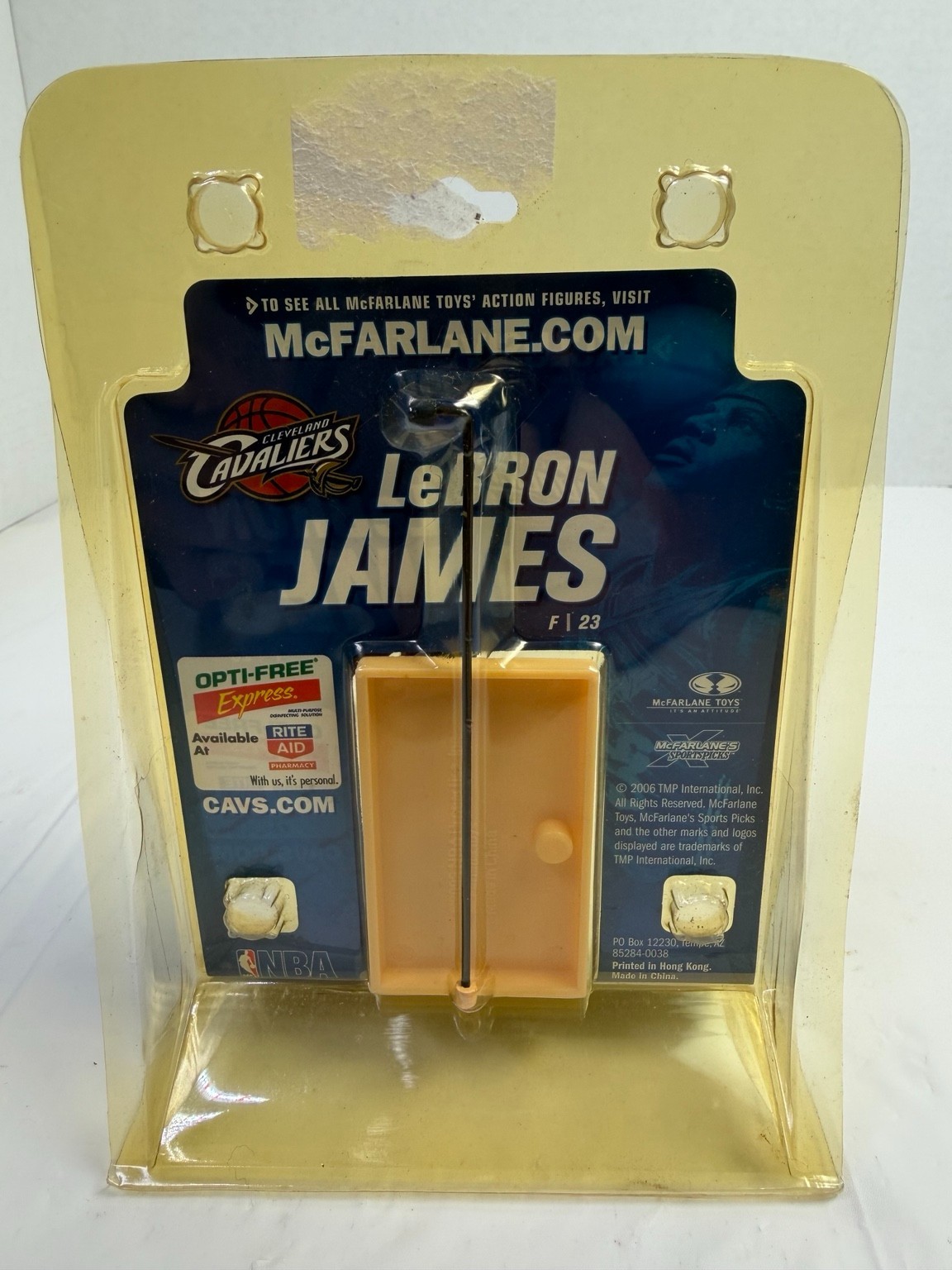 2006 LeBron James McFarlane Cavaliers Stadium Giveaway 3in Figure Sealed