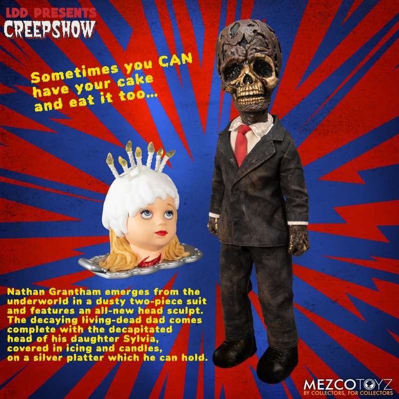 MEZCO Toyz Creepshow Father&rsquo;s Day Cake Limited Collectible Figure New In Stock