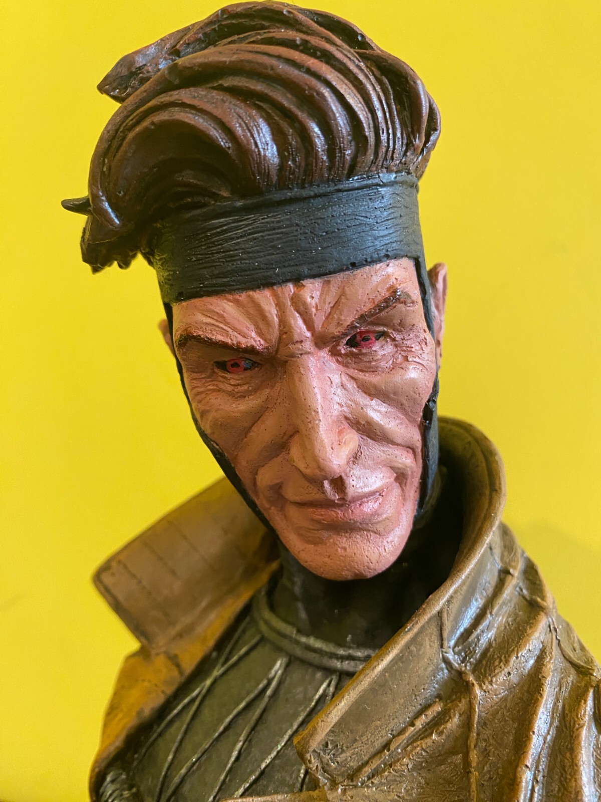 HANDMADE Gambit BUST X-Men Statue Figure Sculpture marvel comic movie gambito !!