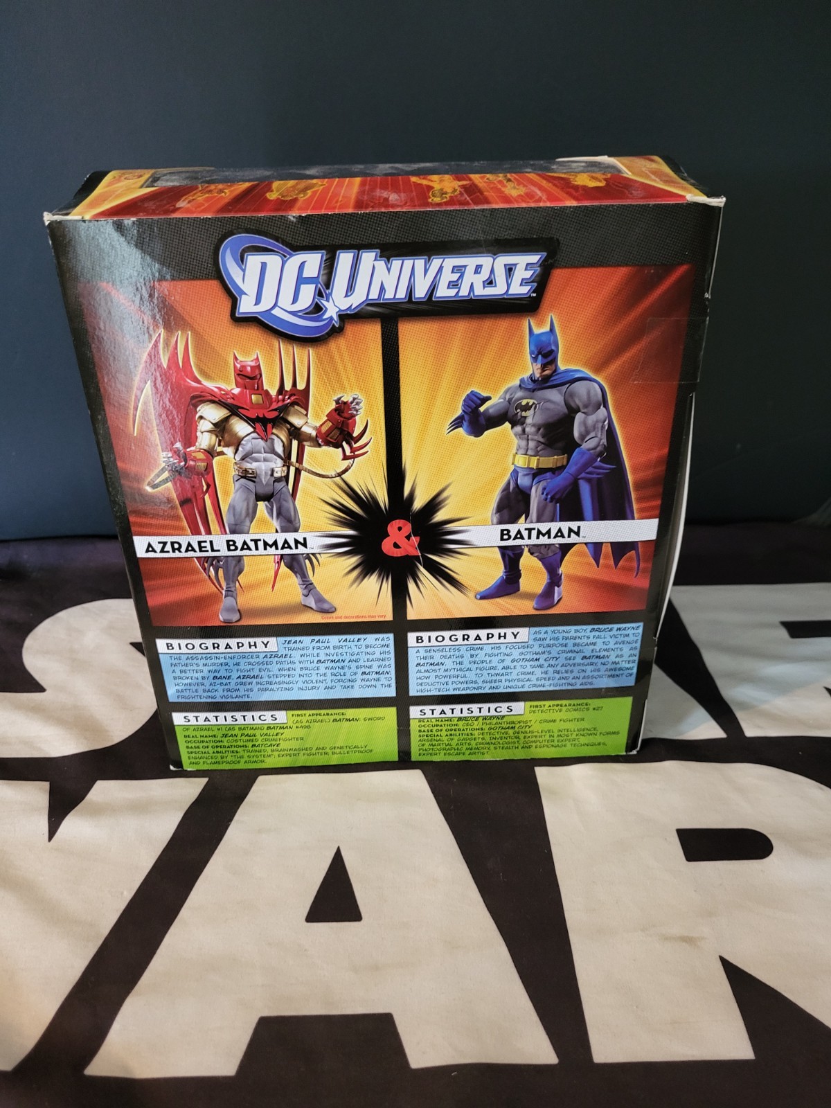 Azrael Batman & Regular Knightfall DC UNIVERSE CLASSICS Mattel MIB NEW