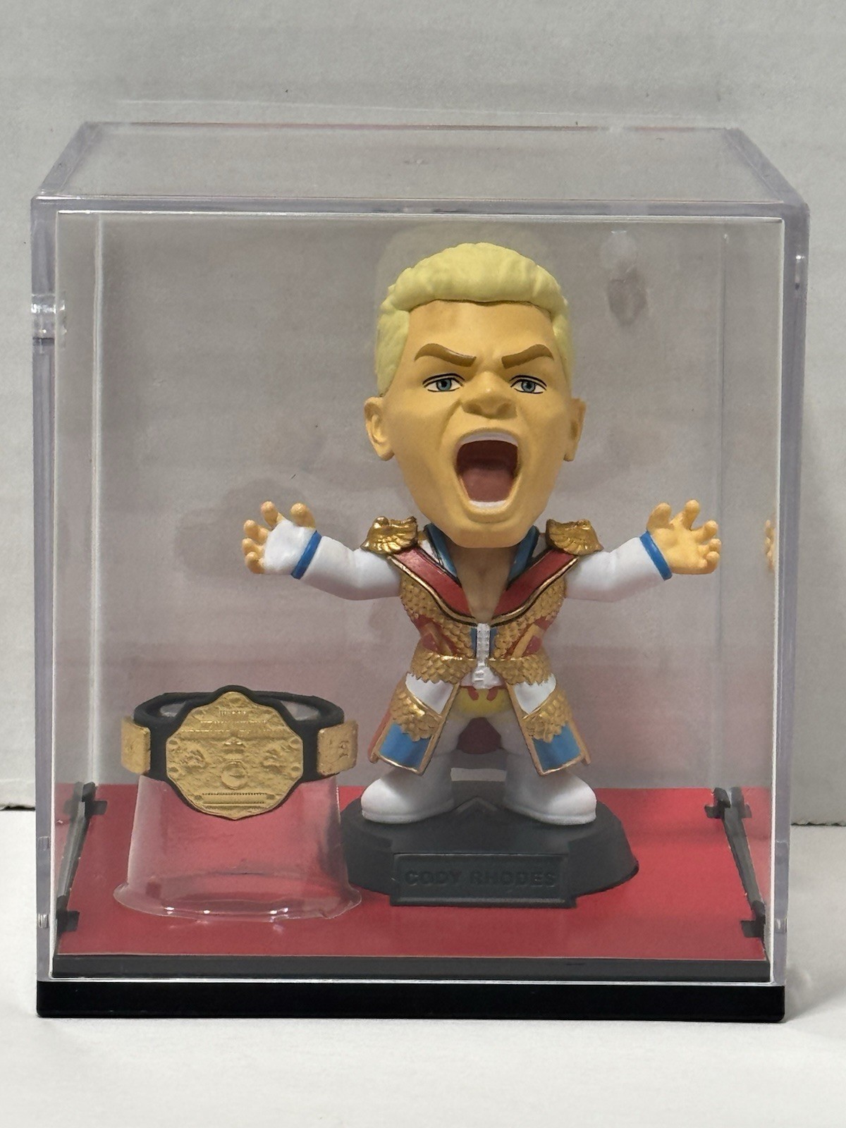 ZURU Ballers WWE CODY RHODES Display Figure 2026 With World Title Belt