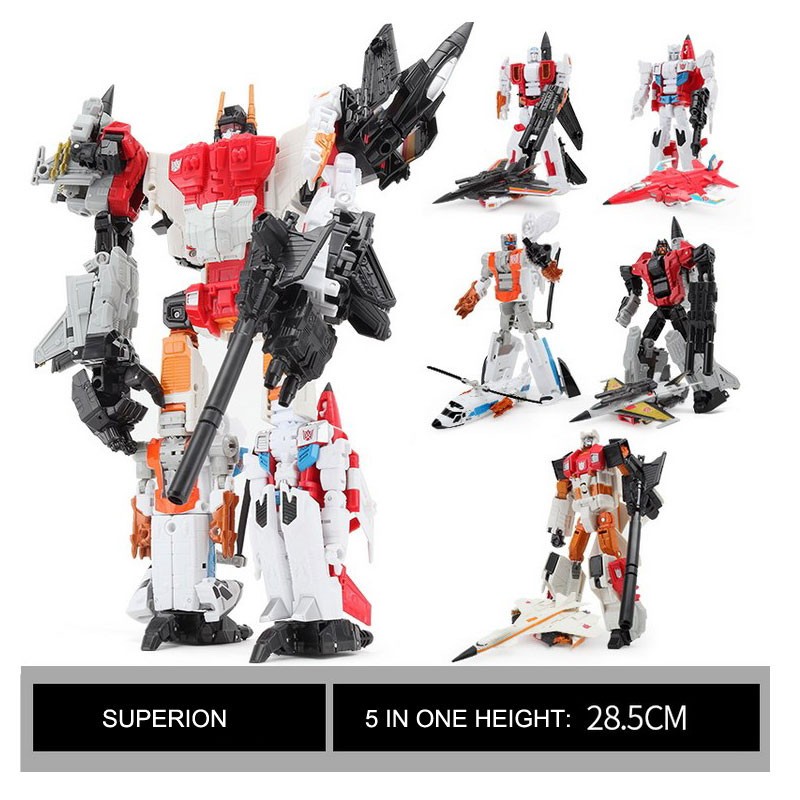 HZX Defensor Bruticus Superion Devastator 30CM IDW Transformation Toys NO BOX