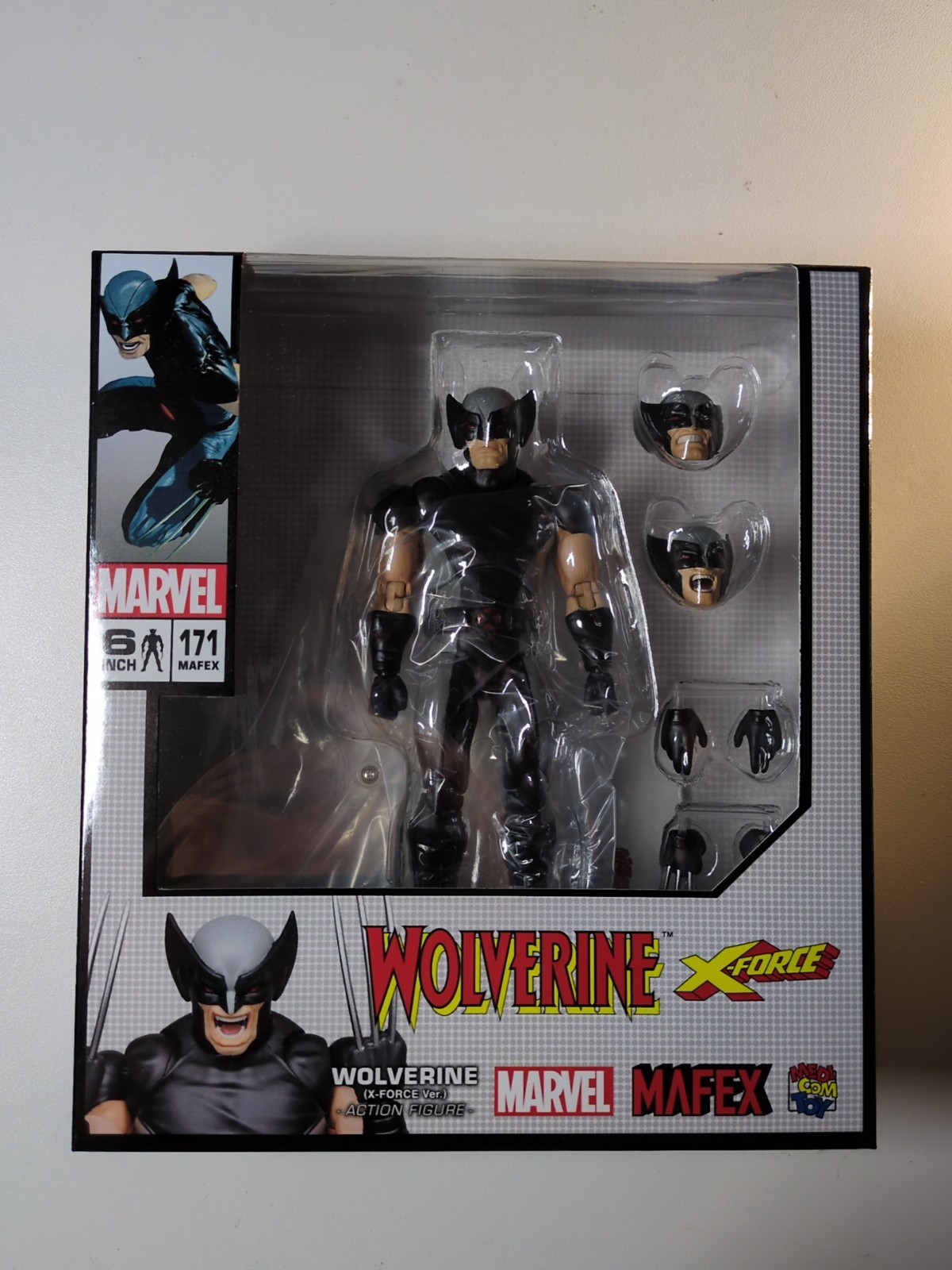 MAFEX No.171 WOLVERINE X-FORCE Ver X-Men Marvel Medicom Action Figure New Sealed