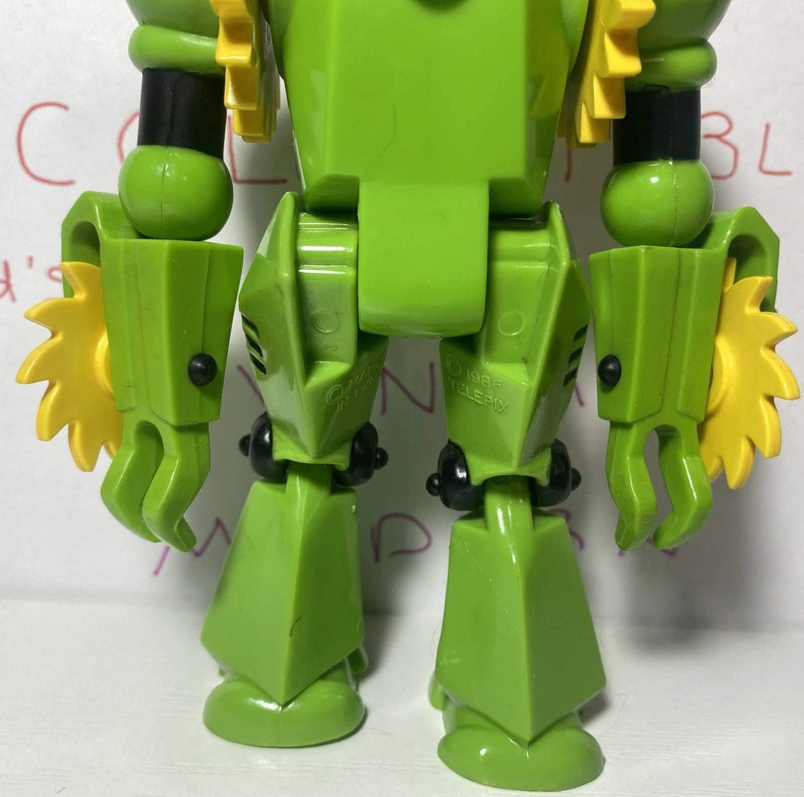 Buzz-Saw Silverhawks Action Figure Vintage 1986 Telepix Works F7 031Q
