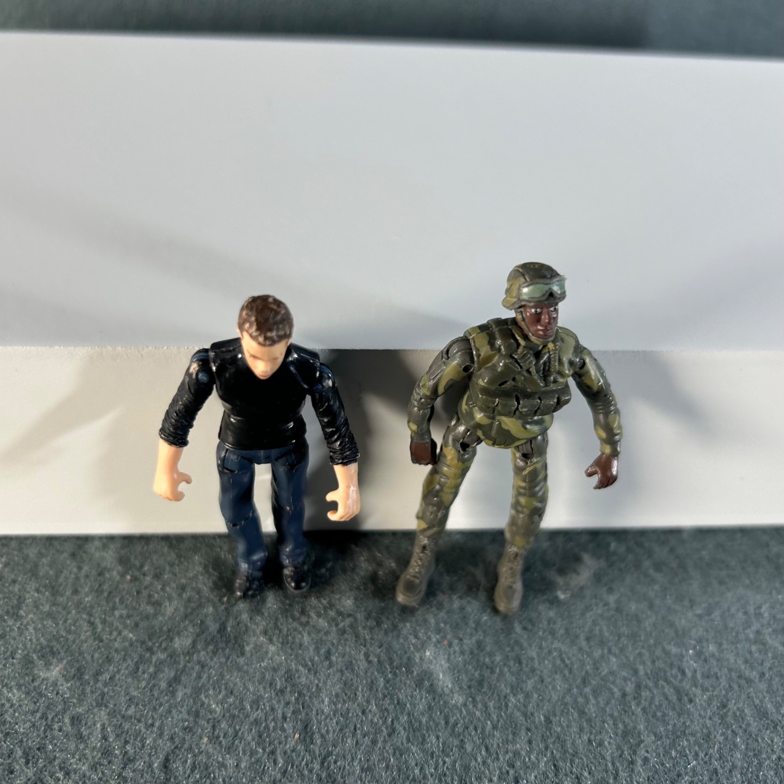Transformers Sam Witwicky & Tech Sergeant Epps 2.25 Inch Mini Figure Lot Hasbro