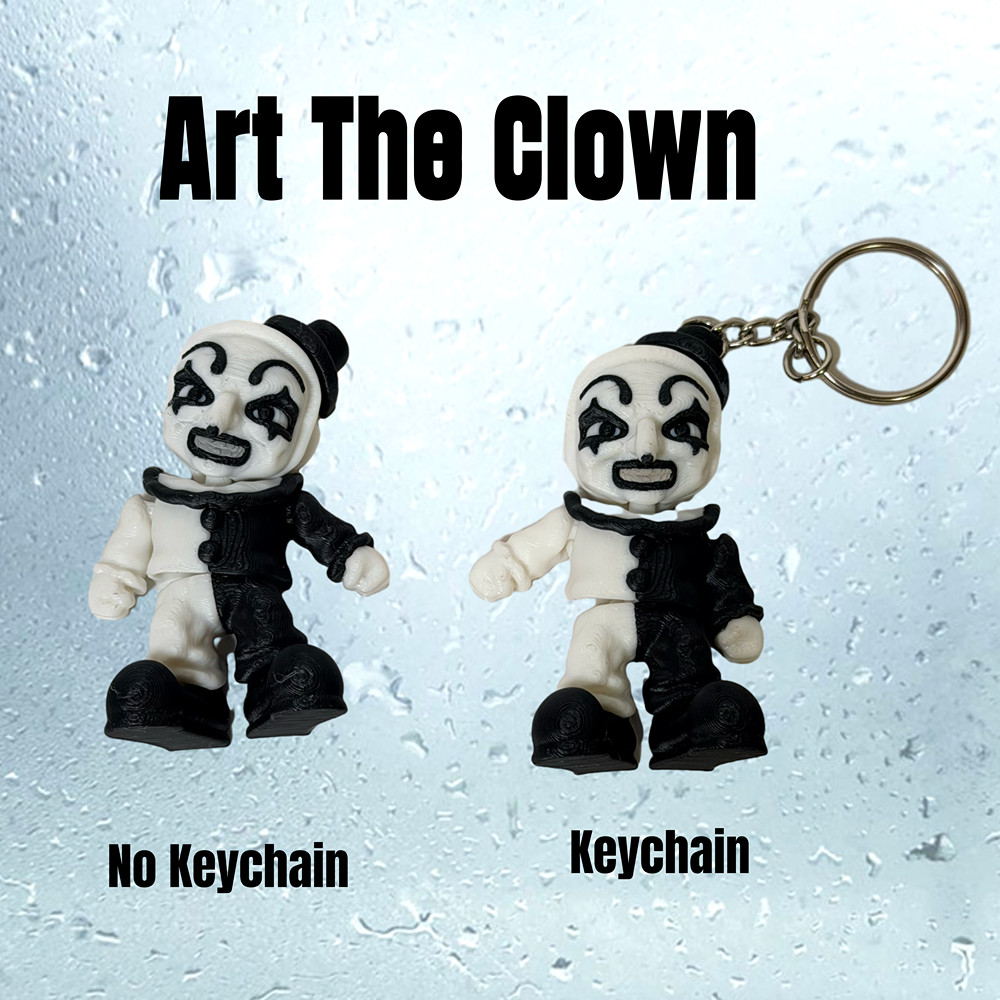 Flexi Horror Toy 3D Printed Articulated Halloween Figures Scary Collectors