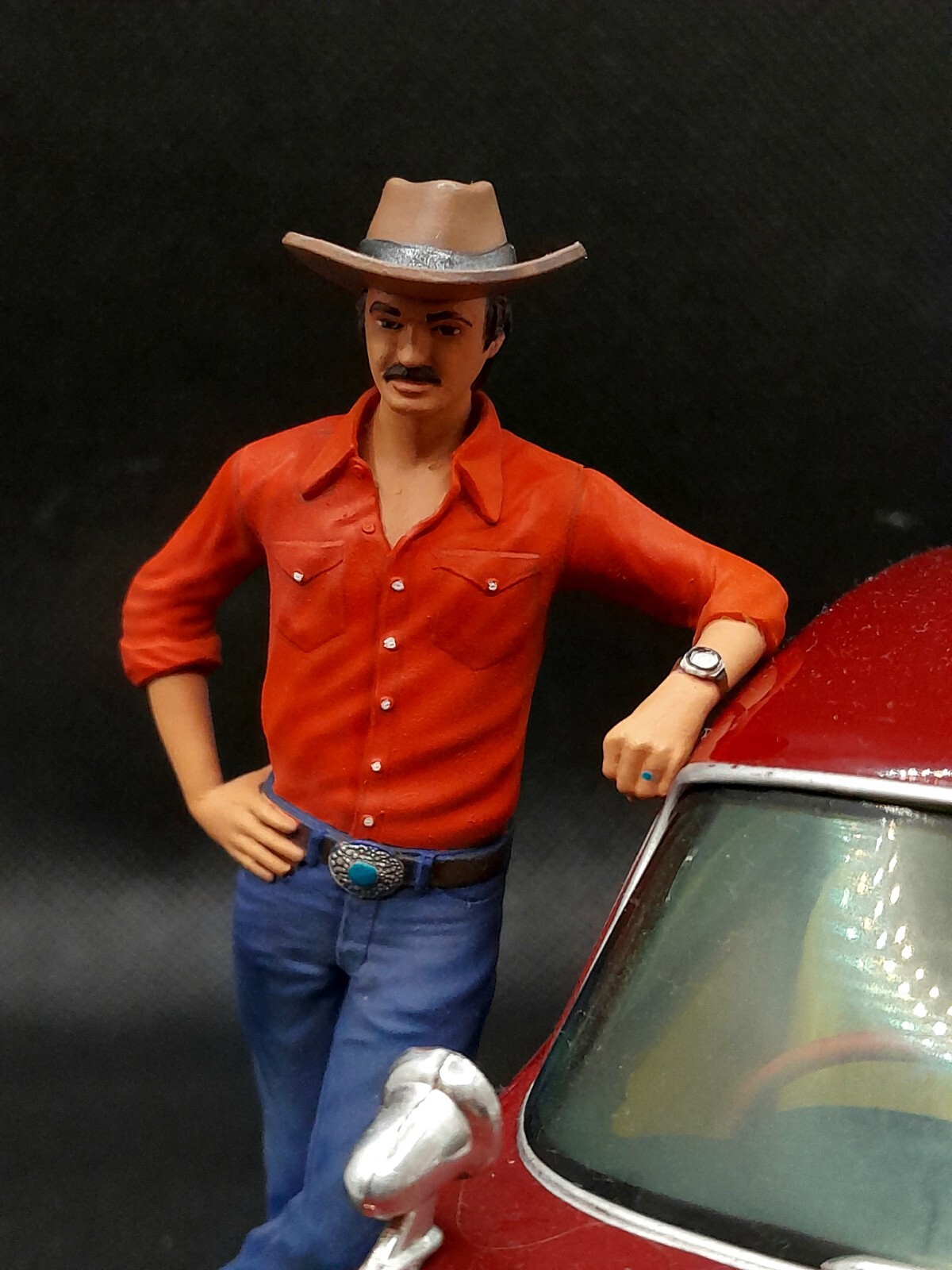 1/18 Burt Reynolds as « The Bandit » for diecast collectors